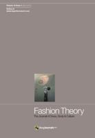Fashion Theory Volume 15 Issue 4: The Journal of Dress, Body and Culture 1847889875 Book Cover