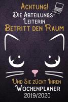 Achtung! Die Abteilungsleiterin betritt den Raum und Sie z�ckt Ihren Wochenplaner 2019 - 2020: DIN A5 Kalender / Terminplaner / Wochenplaner 2019 - 2020 18 Monate: Juli 2019 bis Dezember 2020 mit Jahr 108305693X Book Cover