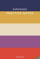 Zapateado Practice Notes: Cute Stripped Autumn Themed Dancing Notebook for Serious Dance Lovers - 6x9 100 Pages Journal 1705911595 Book Cover