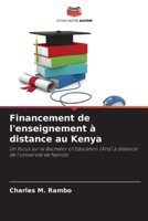 Financement de l'enseignement à distance au Kenya (French Edition) 6208378435 Book Cover
