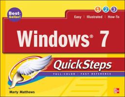 Windows 7 QuickSteps 0071635696 Book Cover