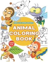 Animal coloring book ,kids kids coloring books: Relaxing Coloring Book for Girls and boys ,animals age 4-8 B08DBW12N9 Book Cover