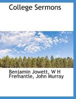 College Sermons 1166477118 Book Cover