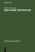 Der Name Der Buche 311253803X Book Cover