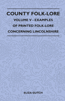 Examples Of Printed Folk-lore Concerning Lincolnshire; Volume 5 1018194649 Book Cover