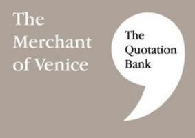 The Quotation Bank: The Merchant of Venice 0995608687 Book Cover