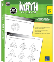 Singapore Math Challenge, Grades 5 - 8 1623990750 Book Cover