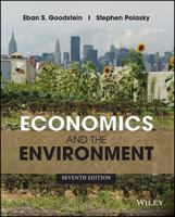 Economics and the Environment 0470561092 Book Cover