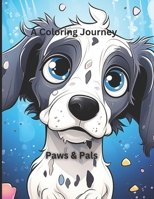 A Coloring Journey: Paws and Pals B0CCCMZG8F Book Cover