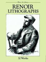 Renoir Lithographs: 32 Works 0486278840 Book Cover