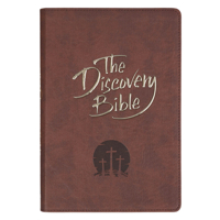 The Discovery Bible Faux Leather Brown B0GZLYC4SJ Book Cover