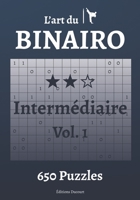 L’art du Binairo Intermédiaire B08RC5RGBQ Book Cover