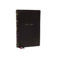 NKJV, Personal Size Reference Bible, Sovereign Collection, Genuine Leather, Black, Red Letter, Comfort Print: Holy Bible, New King James Version 0785265341 Book Cover