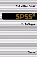 Spssx Fur Anfanger 3528133619 Book Cover