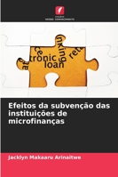 Efeitos da subvenção das instituições de microfinanças 6209269060 Book Cover