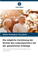 Die mögliche Verletzung der Rechte des Lebenspartners bei der gesetzlichen Erbfolge (German Edition) 6209402356 Book Cover