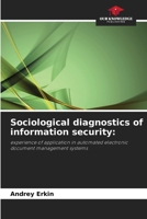 Sociological diagnostics of information security 6203057738 Book Cover