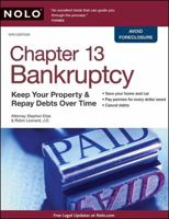 Chapter 13 Bankruptcy: Keep Your Property & Repay Debts Over Time 141331712X Book Cover
