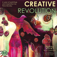 Creative Revolution 2021 Wall Calendar: A Year of Paintings and Inspiration 1631367250 Book Cover