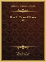 How To Choose Editions 0526520523 Book Cover