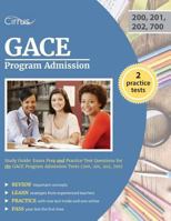 GACE Program Admission Study Guide: Exam Prep and Practice Test Questions for the GACE Program Admission Tests 1635300711 Book Cover