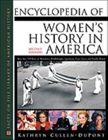 The Encyclopedia of Women's History in America 0816026254 Book Cover
