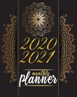 2020-2021 Monthly Planner: Blue Sky 8x10inch 2 Years Monthly Planner Calendar Schedule Organizer From January 1,2020 to December 31,2021 (24 Months ... With Holidays and Motivational Quotes 1693538768 Book Cover