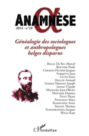 Généalogie des sociologues et anthropologues belges disparus (Anamnese) (French Edition) 2343049963 Book Cover