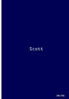 Scott : Collectible Notebook (Blue) 1721090614 Book Cover