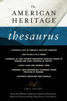 The American Heritage Thesaurus 0440242541 Book Cover
