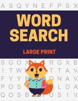 Word Search Large Print: Large Print Word Search Books for Seniors and Adults (Vol. 8) B08JF5K62C Book Cover