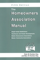 The Homeowners Association Manual 1561643130 Book Cover