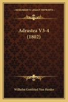 Adrastea V3-4 (1802) 1165931699 Book Cover