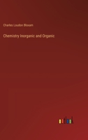 Chemistry Inorganic and Organic 3368171437 Book Cover