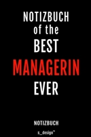 Notizbuch f�r Manager / Managerin: Originelle Geschenk-Idee [120 Seiten kariertes blanko Papier] 1695330501 Book Cover