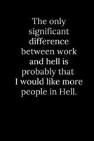 The only significant difference between work and hell is probably that I would like more people in Hell. 1678342807 Book Cover