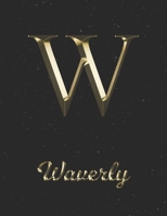 Waverly: 1 Year Daily Planner (12 Months) Yellow Gold Effect Letter W Initial First Name 2020 - 2021 365 Pages for Planning January 20 - December 20 Appointment Calendar Schedule Plan Each Day, Set Go 1698896832 Book Cover