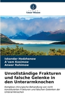 Unvollständige Frakturen und falsche Gelenke in den Unterarmknochen: Komplexe chirurgische Behandlung von nicht konstituierten Frakturen und falschen Gelenken der Unterarmknochen 6203070246 Book Cover