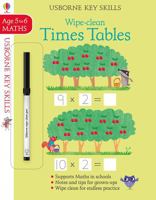 WIPE CLEAN TIMES TABLES 5 6 1474922392 Book Cover