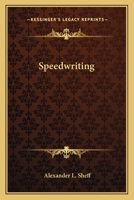 Speedwriting 1163814644 Book Cover