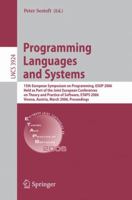 Programming Languages and Systems 354033095X Book Cover