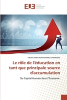 Le rôle de l'éducation en tant que principale source d'accumulation: Du Capital Humain dans l’Économie 3639543238 Book Cover