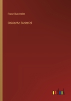 Oskische Bleitafel 3368641468 Book Cover
