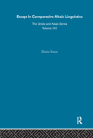 Essays in Comparative Altaic Linguistics (Uralic and Altaic Series) 0700709436 Book Cover