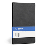 Sterling Journal Ruled: Large Black 1454945168 Book Cover