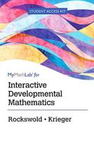 Interactive Developmental Mathematics -- Life of Edition Standalone Access Card 0134380002 Book Cover