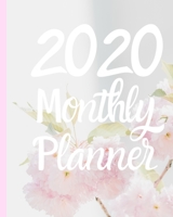 2020 Monthly Planner: A Year | 12 Month | January 2020 to December 2020 For To do list Journal Notebook Planners And Academic Agenda Schedule ... weekly monthly Calendar planner) (Volume 1) 110 Pages 166014146X Book Cover