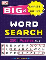 BIG & Large Print WORD SEARCH Puzzles (Volume 1) 1974375714 Book Cover