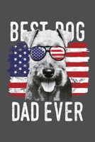 Best Dog Dad Ever: Welsh Terrier Lined Journal Notebook 1660423910 Book Cover