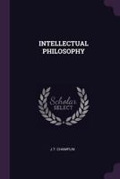 Intellectual Philosophy 1379002966 Book Cover